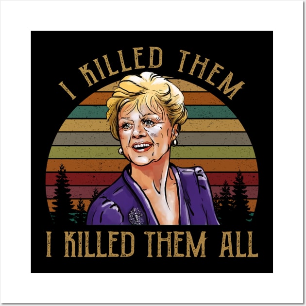 I Killed Them I Killed Them All Sunset Vintage. Wall Art by Hoang Bich